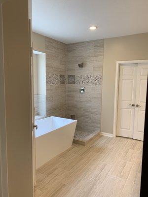 Bathroom remodel