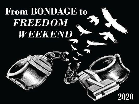 Shirts for Freedom Weekend. Freedom from bondage