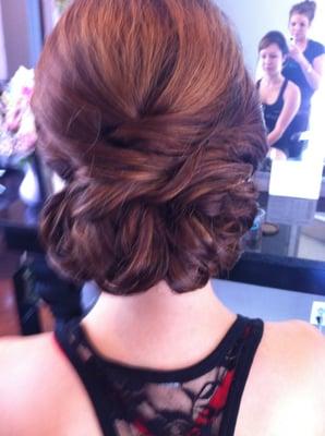 Bess did an incredible job on my updo for a wedding! Loved it and it lasted me all night