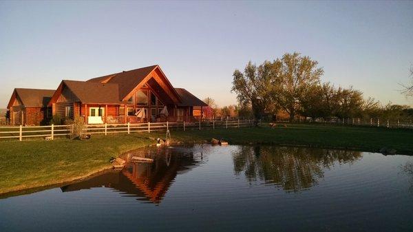 Log Home Weiser