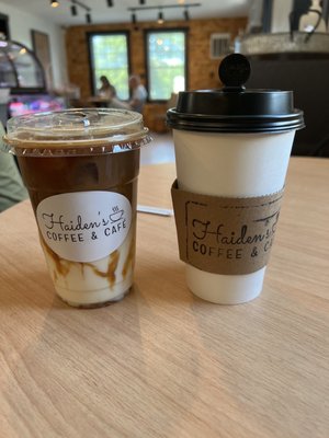 Hot & Cold Caramel Macchiatos