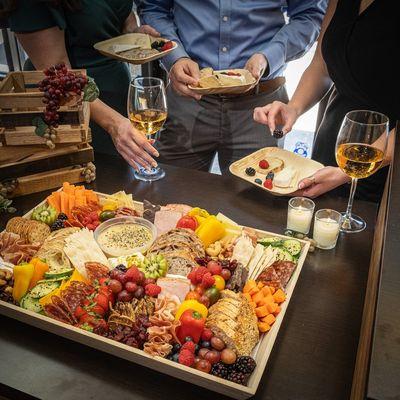 Graze Craze® offers a unique and affordable option for people looking to host a party, cater a work event, or set up a romantic lunch!