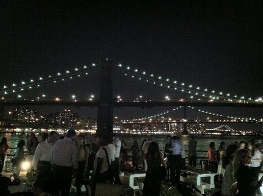 Beautiful view from Beekman Beer Garden event.