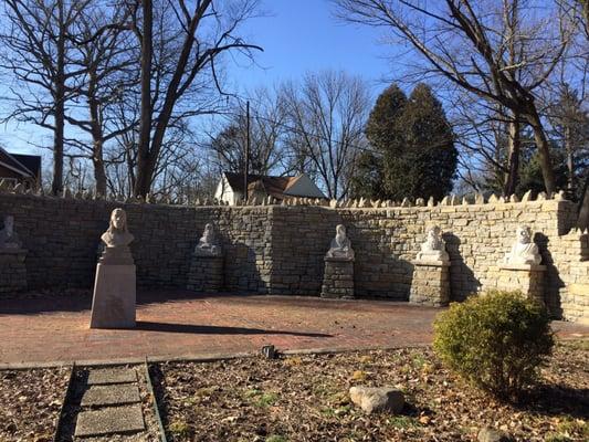 The spiritual leaders of the world monument.