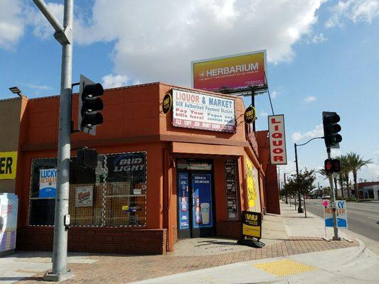 Store front entrance