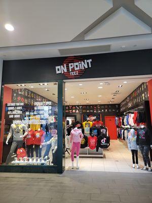 On Point Teez is a Custom T-shirt store located in westfield valencia mall.
Customize any apparel and add your logo and names here.