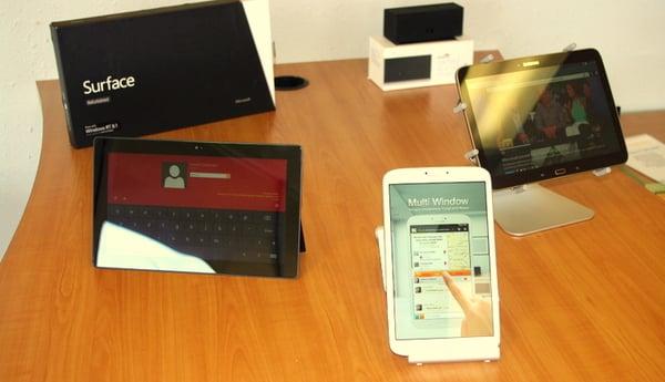 TABLETS: Apple Ipad Air, Samsung Tab3, Windows RT Surface