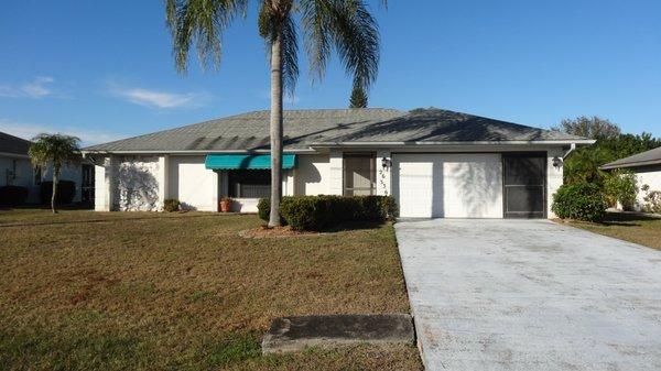 Beautiful home in Deep Creek community of Punta Gorda FL 3/2/2, 1700 sq ft with saltwater pool  $225,000, priced to sell fast.