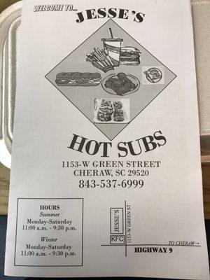 Jesse's Subs