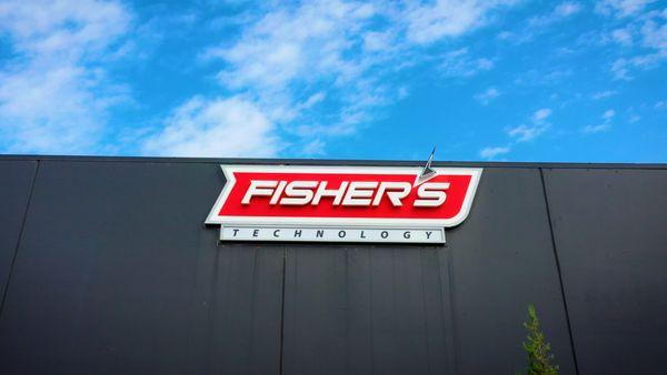 Fisher's Technology Boise Headquarters - New Signage