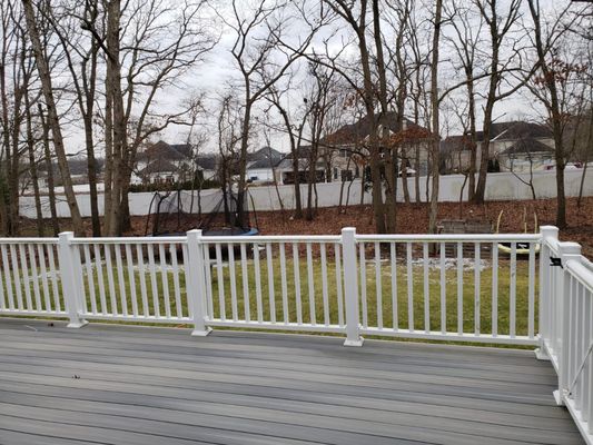 Exterior work  We paint decks and fences