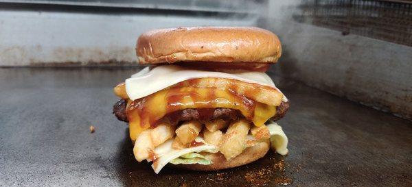 Fries Cheese Burger