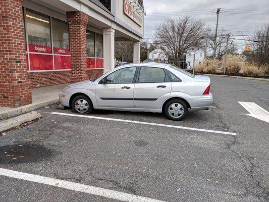 Abandoned car