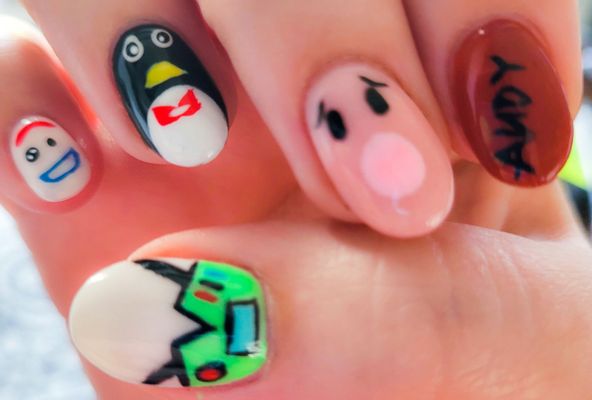 Toy Story Nails by Annie