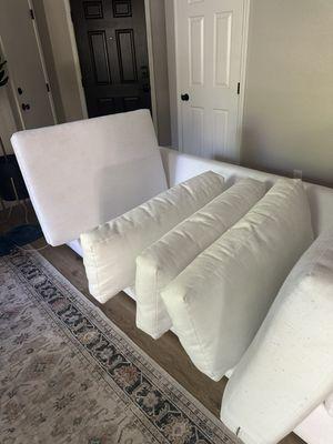 White couches