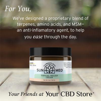 Sunmed Topical Relief cream won best Topical at USA CBD EXPO