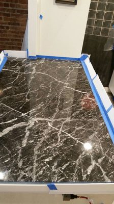 Marble Island refinishing