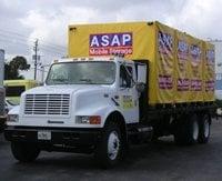 Our ASAP Delivery truck can load up to 4 containers!