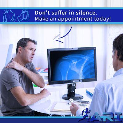 Don't suffer in silence. We have an entire team of cutting edge specialists who know exactly how to help you find relief.