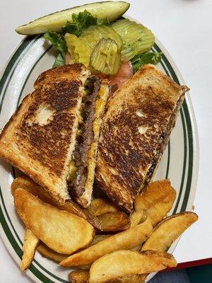 Sourdough Cheeseburger