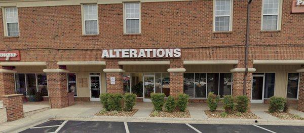 Amiable Alterations storefront