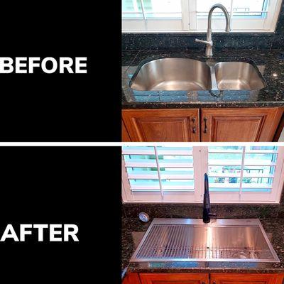 Cracked granite is not a problem! call us today for your free in-home estimate.