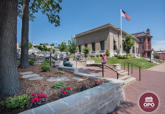 OPO campus includes 7 Buildings 50K SQFT Office Space, Outside Plaza and Free Parking