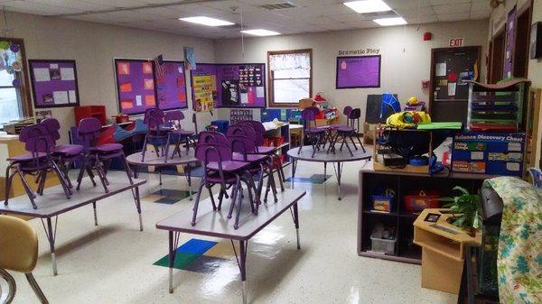 We cleaned daycare centers for their five-star upcoming inspections.