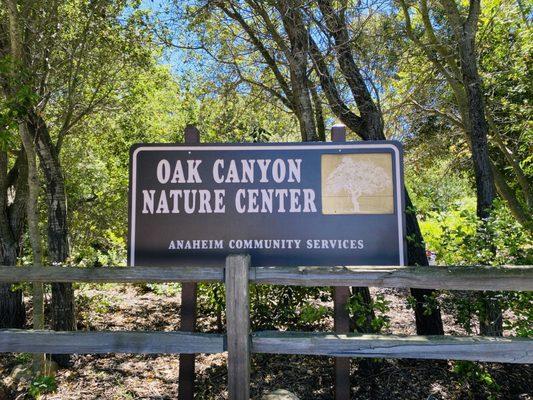 Oak Canyon Nature Center - to be grounded by nature :) have a beautiful day! 4/16/24