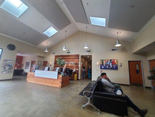 Cute, modern, spacious lobby and a GREAT staff!