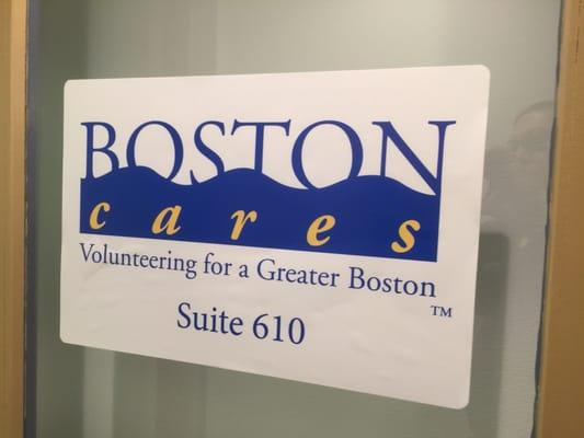 Boston Cares new offices