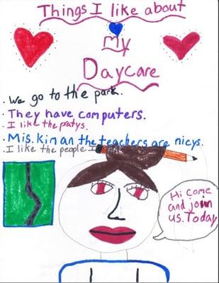 Why Kids Like our Daycare!