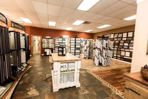 We have a large selection of tile to choose from for any project!