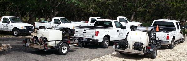 All vehicles are clearly marked with our logo.