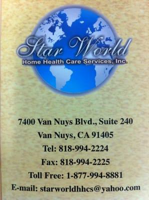 Star World Home Health Care Services