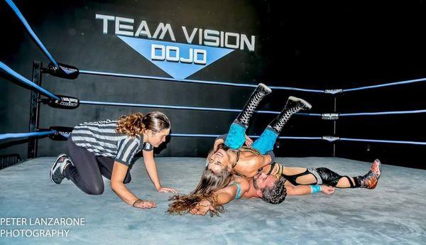 Amber Nova pinned Chasyn Rance to win the Florida Heavyweight Championship