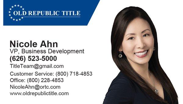 Nicole Ahn / Title Team