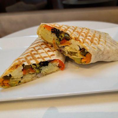 HOUSE ROASTED VEGETABLES WRAP