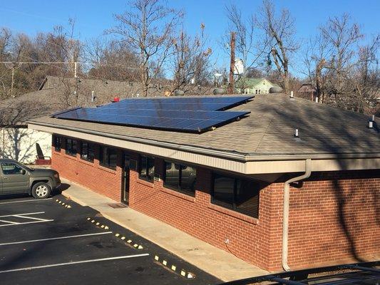 Arkansas' first and only solar powered dental office.