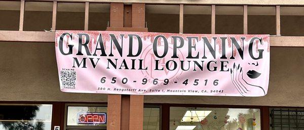 Grand Opening banner is up! We have a new name but same awesome staff ready to serve you.