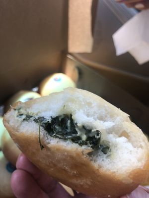 Spinach and cheese