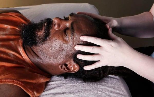 craniosacral bodywork helps to gently unwind the tissues around the brain, helping to ease headaches and anxiety.