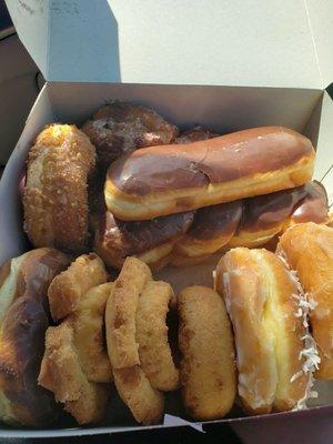 Yummy king donuts.  Special dozen!