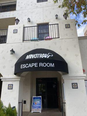 MindTrap Escape Room Old Town location front entrance