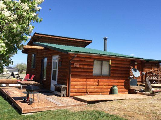 Bear Cave cabin. Sleeps four.