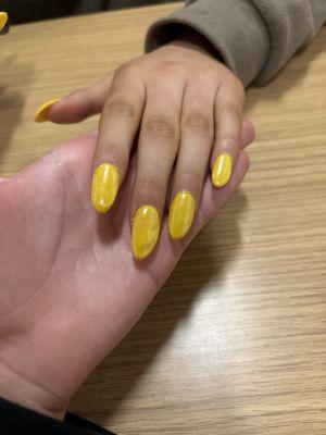 Q nails did these- the picture says enough. Don't go here