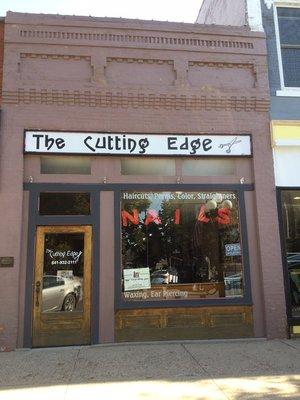 Entrance to The Cutting Edge