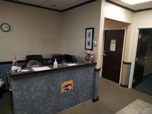 Front desk