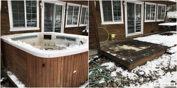 Hot Tub Removal in Centennial, CO