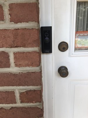 Ring Doorbell Pro Installed